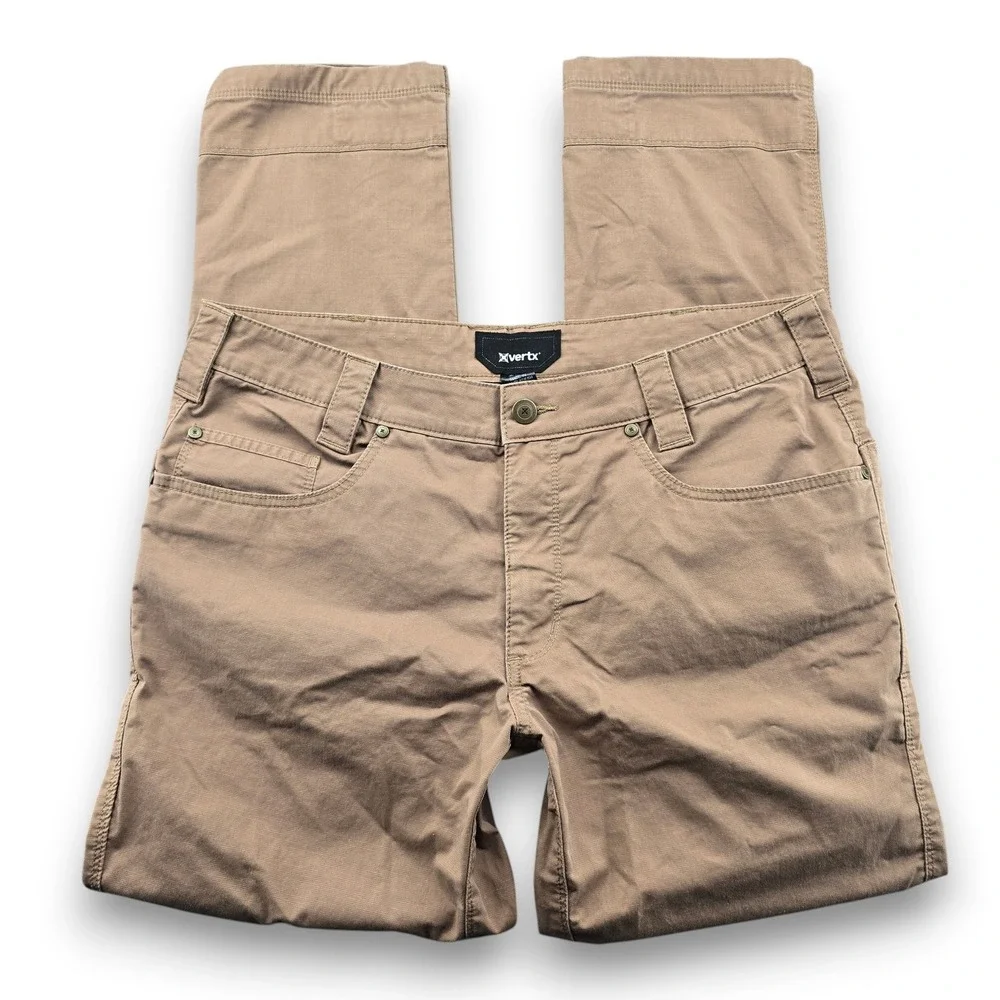Vertx Tactical Pants Mens 36x31 Khaki Ripstop Articulated EDC Duty